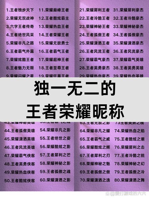 王者荣耀的昵称男生可爱霸气两个字,王者荣耀昵称简短好听两字男?-第5张图片-多林游戏 王者荣耀的昵称男生可爱霸气两个字,王者荣耀昵称简短好听两字男?-第5张图片-多林游戏