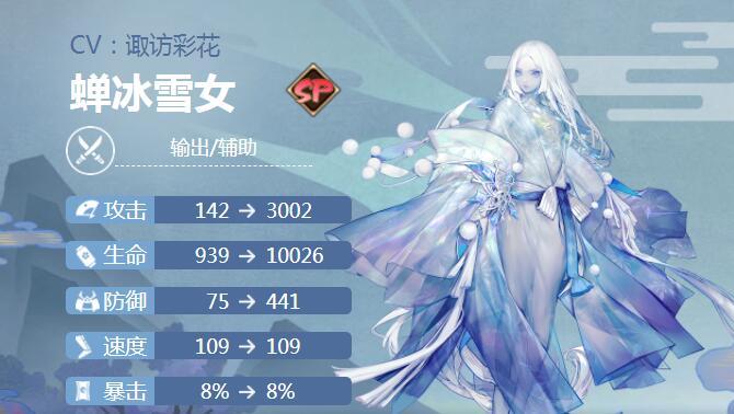 阴阳师雪女练什么/阴阳师雪女值不值得培养